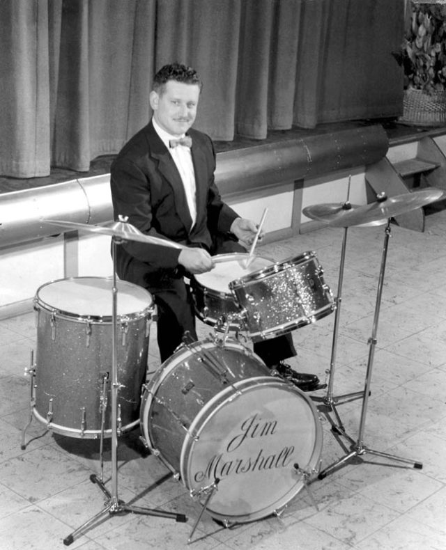 Jim Marshall foi um exímio baterista de jazz.